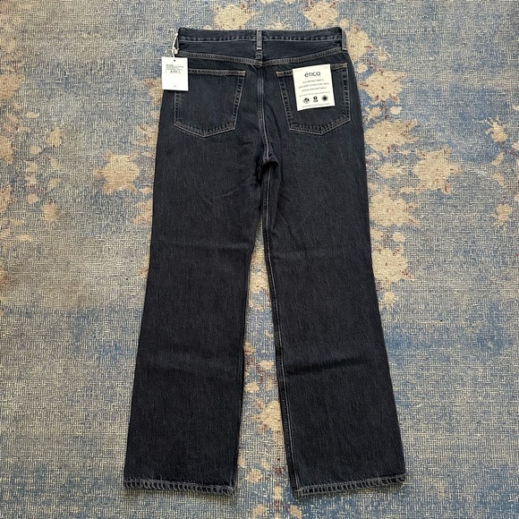 NWT ÉTICA Estila Pintuck Trouser Jean 31 - Picture 5 of 6